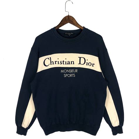 vintage dior sweatshirt|Dior crewneck sweatshirt.